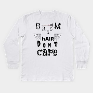 funny halloween quote Kids Long Sleeve T-Shirt